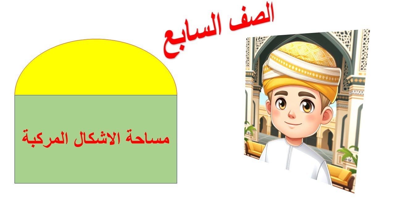 مساحة الاشكال المركبة الصف السابع رياضيات منهج كامبريدج مع حل تمارين كتاب النشاط الجزء الثاني