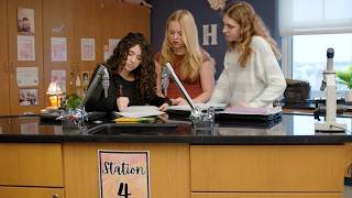 مساعدة الطلبة على بناء المهارات من خلال التناوب بين المحطات